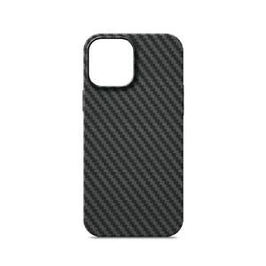 Противоударный чехол с MagSafe для iPhone 12 Pro Max | iLoungeMax Carbon Like (TPU) ARM66635 - Фото 1