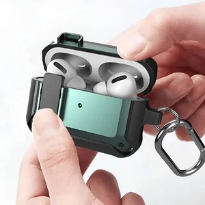 Протиударний чохол на замку для AirPods 3 з карабіном | iLoungeMax Lock Case Black - Фото 4