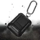 Противоударный чехол на замке для AirPods Pro 2 с карабином | iLoungeMax Lock Case Black - Фото 3