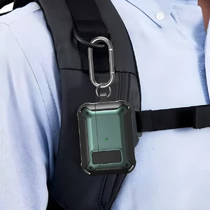 Протиударний чохол на замку для AirPods 3 з карабіном | iLoungeMax Lock Case Green - Фото 10