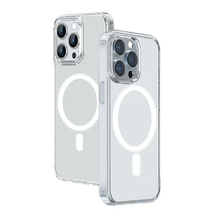 Прозорий пластиковий TPU+Acrylic чохол iLoungeMax з MagSafe для iPhone 15 Pro Max - Фото 4