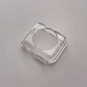 Тонкий прозрачный TPU чехол iLoungeMax SilicolDots для Apple Watch Series 1 | 2 | 3 38mm - Фото 3
