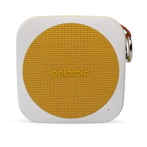 Портативная Bluetooth-колонка Polaroid P1 Music Player Yellow с карабином, водонепроницаемая IPX5 9080 - Фото 1