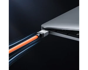 Зарядний кабель USB to Type-C для швидкої зарядки Baseus CoolPlay Series Orange 100W (1m) - Фото 4
