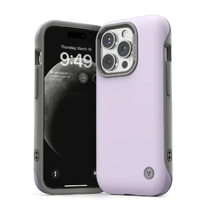 Противоударный чехол с MagSafe VRS Design Case Terra Guard Modern Purple для iPhone 15 Pro Max  - Фото 1