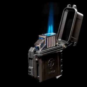 Подарочный противоударный чехол для зажигалки Zippo | Thyrm PyroVault Lighter Armor Black - Фото 3
