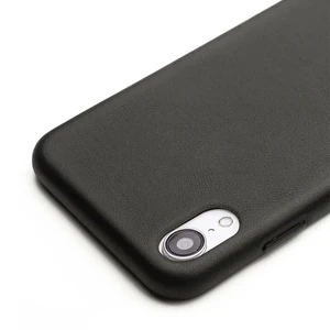 Шкіряний чохол Qialino Leather Back Case Black для iPhone XR - Фото 3