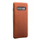 Кожаный чехол Qialino Leather Back Case Brown для Samsung S10 - Фото 2