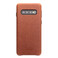 Кожаный чехол Qialino Leather Back Case Brown для Samsung S10  - Фото 1