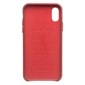 Шкіряний чохол Qialino Leather Back Case Red для iPhone XR - Фото 2