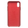 Кожаный чехол Qialino Leather Back Case Red для iPhone XR - Фото 2