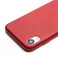 Кожаный чехол Qialino Leather Back Case Red для iPhone XR - Фото 3