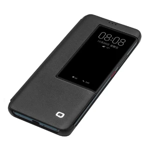 Чехол-книжка Qialino Leather Flip View Black для Huawei Mate 20 - Фото 2
