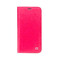 Кожаный чехол-книжка Qialino Classic Leather Wallet Case Pink для iPhone X/XS - Фото 2