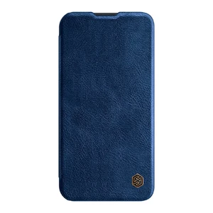 Шкіряний чохол-книжка Nillkin Qin Pro Leather Case Blue для iPhone 14 | 13 6902048248922 - Фото 1