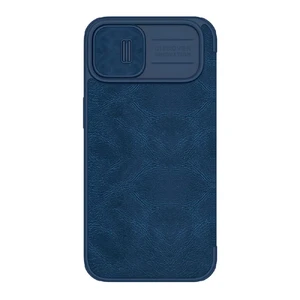 Шкіряний чохол-книжка Nillkin Qin Pro Leather Case Blue для iPhone 14 | 13 - Фото 2