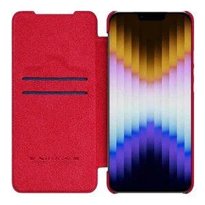Шкіряний чохол-книжка Nillkin Qin Pro Leather Case Red для iPhone 14 | 13 - Фото 6