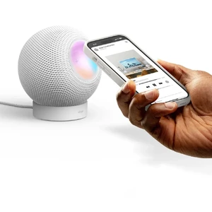 Силиконовая подставка Elago Silicone Stand Black для HomePod mini - Фото 3