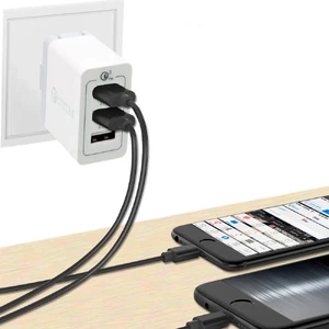 Швидке зарядний пристрій iLoungeMax USB 3-Port Quick Charge 3.0 - Фото 4