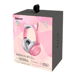 Беспроводные наушники Razer Kraken BT Kitty Edition Pink - Фото 5