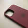 Силиконовый чехол iLoungeMax Silicone Case MagSafe Plum для iPhone 12 | 12 Pro OEM (c поддержкой анимации) - Фото 5