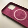 Силиконовый чехол iLoungeMax Silicone Case MagSafe Plum для iPhone 12 | 12 Pro OEM (c поддержкой анимации) - Фото 6