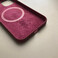 Силиконовый чехол iLoungeMax Silicone Case MagSafe Plum для iPhone 12 | 12 Pro OEM (c поддержкой анимации) - Фото 7