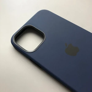 Силиконовый чехол iLoungeMax Silicone Case MagSafe Deep Navy для iPhone 12 | 12 Pro OEM (c поддержкой анимации) - Фото 5