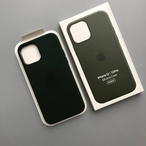 Силіконовий чохол iLoungeMax Silicone Case MagSafe Cyprus Green для iPhone 12 | 12 Pro OEM (c підтримкою анімації) - Фото 4
