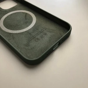 Силіконовий чохол iLoungeMax Silicone Case MagSafe Cyprus Green для iPhone 12 | 12 Pro OEM (c підтримкою анімації) - Фото 7