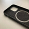 Черный кожаный чехол iLoungeMax Leather Case MagSafe Black для iPhone 12 Pro Max OEM (с поддержкой анимации) - Фото 4