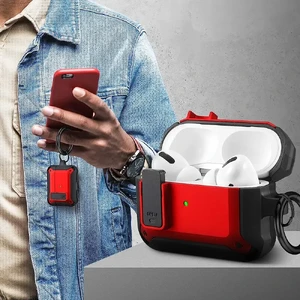 Протиударний чохол на замку для AirPods 3 з карабіном | iLoungeMax Lock Case Red - Фото 10
