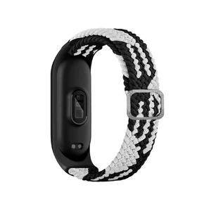 Нейлоновый ремешок iLoungeMax Braided Strap Black для Xiaomi Mi Band 8  - Фото 1