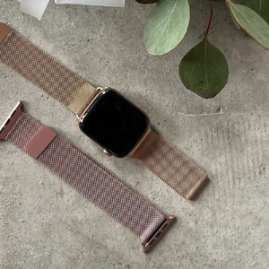 Ремінець iLoungeMax Milanese Loop Rose Gold для Apple Watch Ultra 49mm | 45mm | 44mm | 42mm - Фото 8