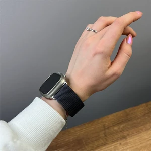 Ремінець iLoungeMax Alpine Loop Blue для Apple Watch Ultra 49mm | 45mm | 44mm | 42mm - Фото 3