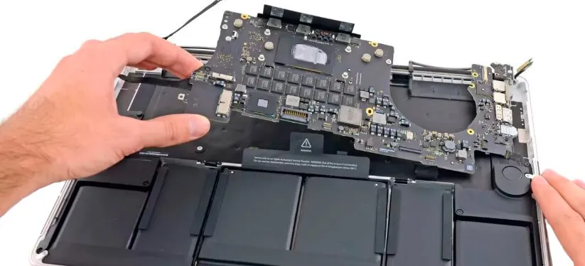 Ремонт материнской платы MacBook Pro 15" Retina (2012-2015) А1398