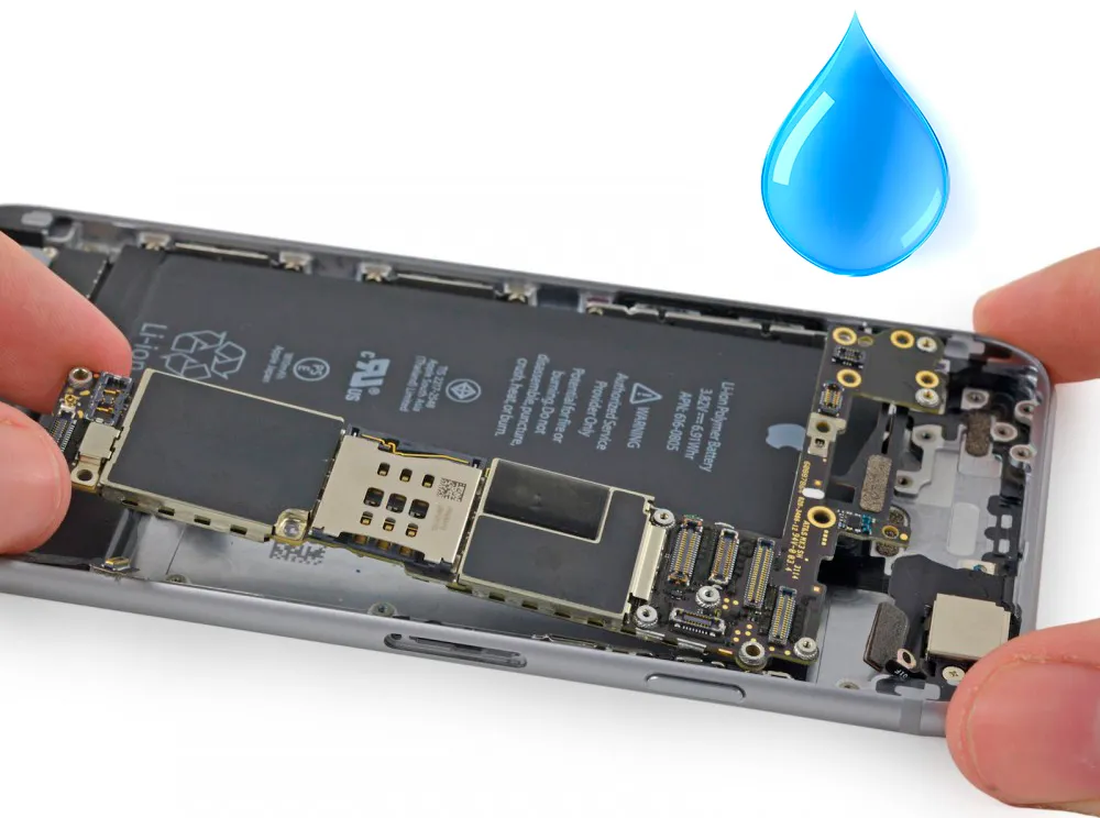 Ремонт материнской платы после попадания воды iPhone 6