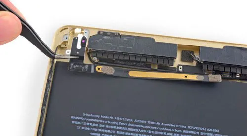 Ремонт разъема наушников (аудио-разьема) iPad Air 2