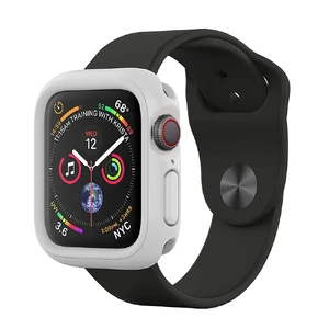 Протиударний чохол RhinoShield CrashGuard NX White для Apple Watch 44mm SE 2 | SE | 6 | 5 | 4  - Фото 1