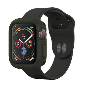 Противоударный чехол RhinoShield CrashGuard NX Green для Apple Watch 44mm SE 2 | SE | 6 | 5 | 4  - Фото 1