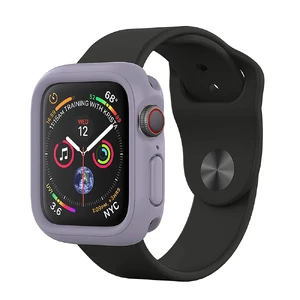 Противоударный чехол RhinoShield CrashGuard NX Lavendar для Apple Watch 44mm SE 2 | SE | 6 | 5 | 4  - Фото 1