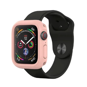 Противоударный чехол RhinoShield CrashGuard NX Pink для Apple Watch 40mm SE 2 | SE | 6 | 5 | 4  - Фото 1