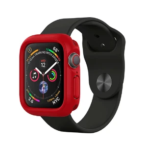 Протиударний чохол RhinoShield CrashGuard NX Red для Apple Watch 40mm SE 2 | SE | 6 | 5 | 4  - Фото 1