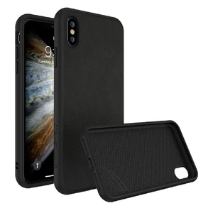 Противоударный чехол RhinoShield SolidSuit Leather Black для iPhone XS Max SSA0108661 - Фото 1