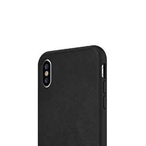 Противоударный чехол RhinoShield SolidSuit Leather Black для iPhone XS Max - Фото 2