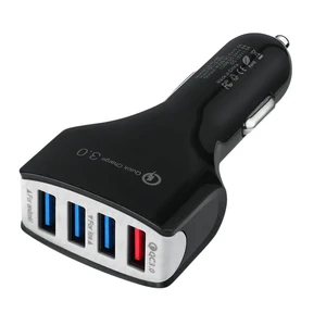 Автомобільний зарядний пристрій iLoungeMax Robotsky Fast Charger Black Quick Charge 3.0 - Фото 2