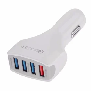 Автомобильное зарядное устройство iLoungeMax Robotsky Fast Charger White Quick Charge 3.0 - Фото 2