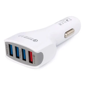 Автомобильное зарядное устройство iLoungeMax Robotsky Fast Charger White Quick Charge 3.0 - Фото 3