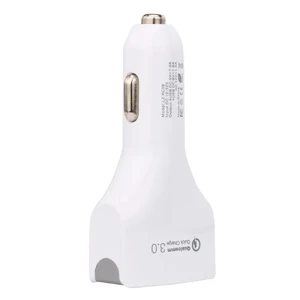 Автомобильное зарядное устройство iLoungeMax Robotsky Fast Charger White Quick Charge 3.0 - Фото 5