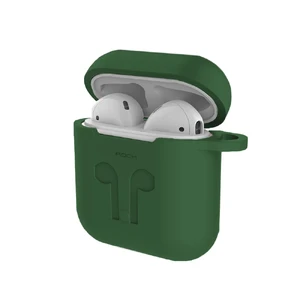 Силіконовий чохол ROCK Carrying Case Forest Green для Apple AirPods 2 | 1